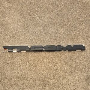 OVERLAY  BLACKOUT Tacoma EMBLEMKIT FOR 2016 -2024 Tacoma 4X4 SR5 TRD limited